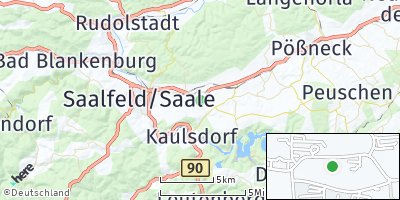 Google Map of Kamsdorf
