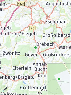 Here Map of Ehrenfriedersdorf