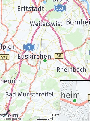 Here Map of Kuchenheim