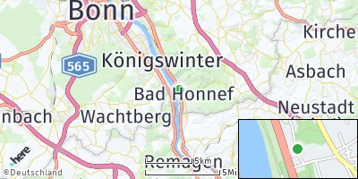 Google Map of Rhöndorf