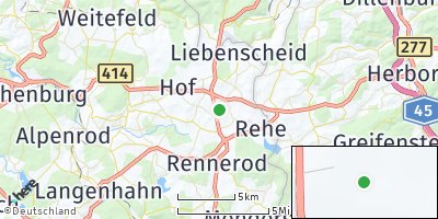 Google Map of Zehnhausen bei Rennerod