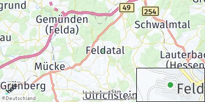 Google Map of Feldatal