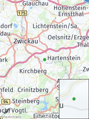 Here Map of Wildenfels bei Zwickau