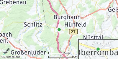 Google Map of Oberrombach