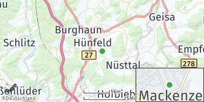 Google Map of Mackenzell