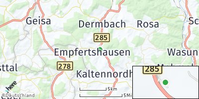 Google Map of Zella / Rhön