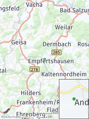 Here Map of Andenhausen