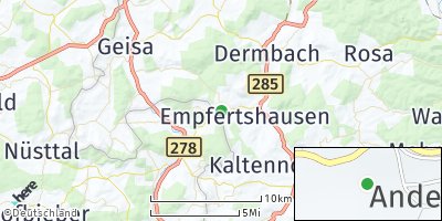 Google Map of Andenhausen