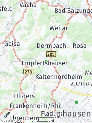 Here Map of Empfertshausen