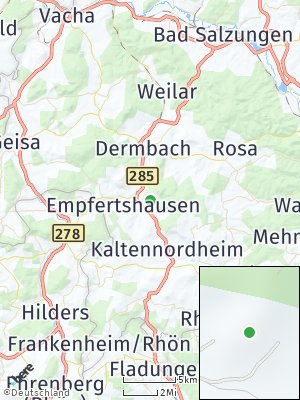 Here Map of Diedorf / Rhön