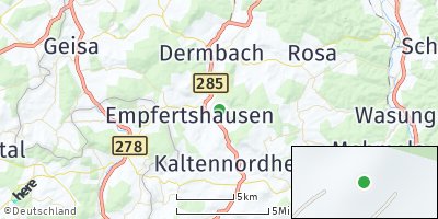 Google Map of Diedorf / Rhön
