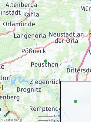 Here Map of Peuschen