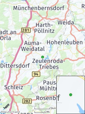 Here Map of Zadelsdorf