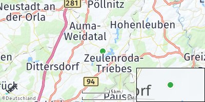Google Map of Zadelsdorf