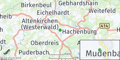 Google Map of Mudenbach
