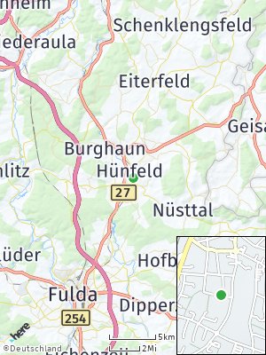 Here Map of Hünfeld