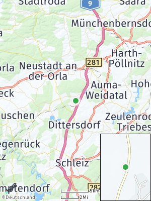 Here Map of Moßbach