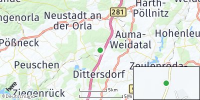 Google Map of Moßbach