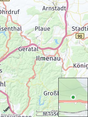 Here Map of Ilmenau