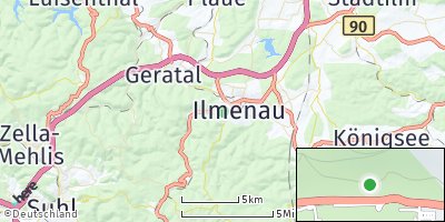 Google Map of Ilmenau