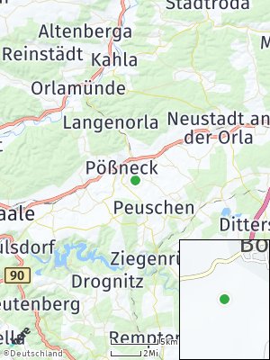Here Map of Bodelwitz