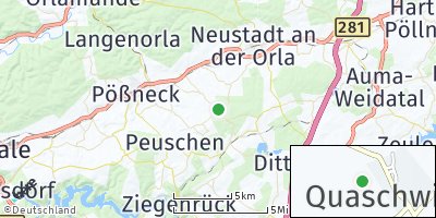 Google Map of Quaschwitz
