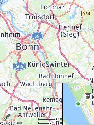 Here Map of Königswinter