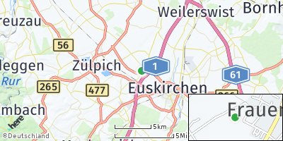 Google Map of Frauenberg