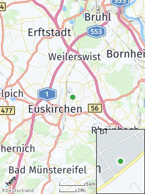 Here Map of Kleinbüllesheim