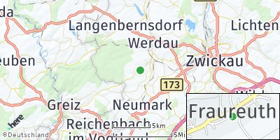 Google Map of Fraureuth