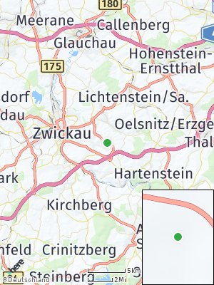 Here Map of Reinsdorf bei Zwickau