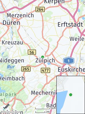 Here Map of Geich bei Füssenich