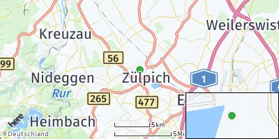 Google Map of Geich bei Füssenich