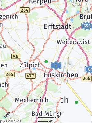 Here Map of Niederelvenich