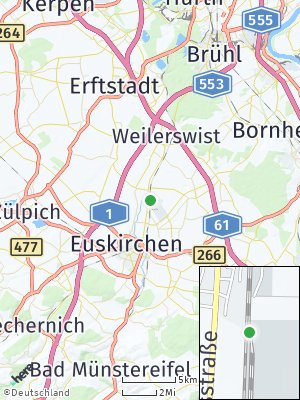Here Map of Wüschheim über Euskirchen