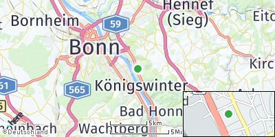 Google Map of Oberdollendorf