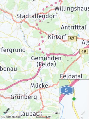 Here Map of Gemünden