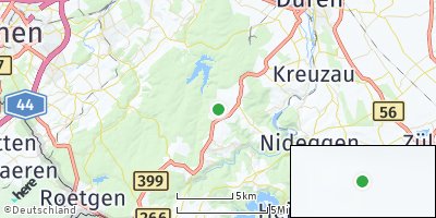 Google Map of Gemeinde Hürtgenwald