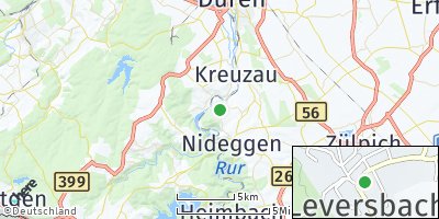 Google Map of Leversbach