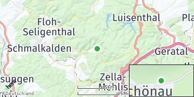 Google Map of Oberschönau