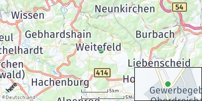 Google Map of Weitefeld