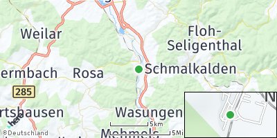 Google Map of Wernshausen