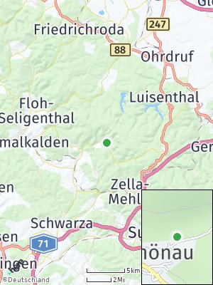 Here Map of Oberschönau