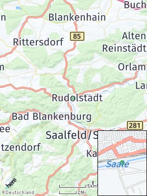 Here Map of Rudolstadt