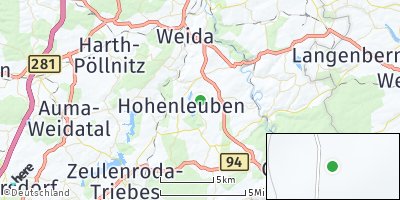 Google Map of Kauern bei Gera
