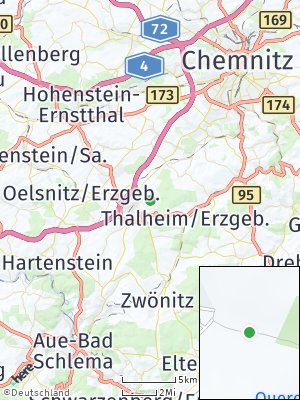 Here Map of Stollberg / Erzgebirge