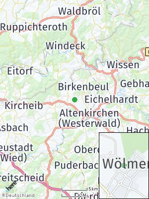 Here Map of Wölmersen