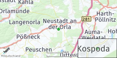 Google Map of Kospoda
