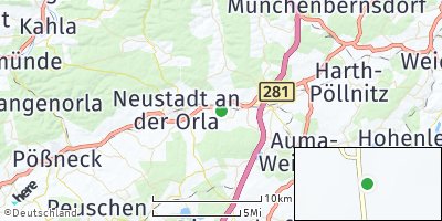 Google Map of Dreitzsch