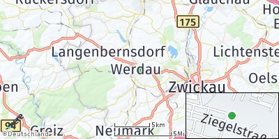 Google Map of Werdau